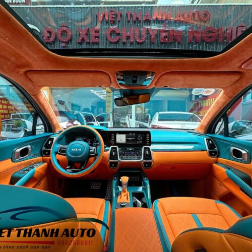 z6369175934904_bb4402129764f3a422c16a3e0336551a KIA Sorento 2022 "Hóa Biệt Thự" Với Nội Thất Cam Hermès & Trần Sao Đẳng Cấp Tại Việt Thanh Auto