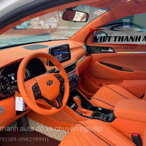 z6369193936655_c5150d5f3e761cdea82620d2a489b7d8 Hyundai Tucson "Hóa Biệt Thự" Với Nội Thất Cam Hermès Đẳng Cấp Tại Việt Thanh Auto