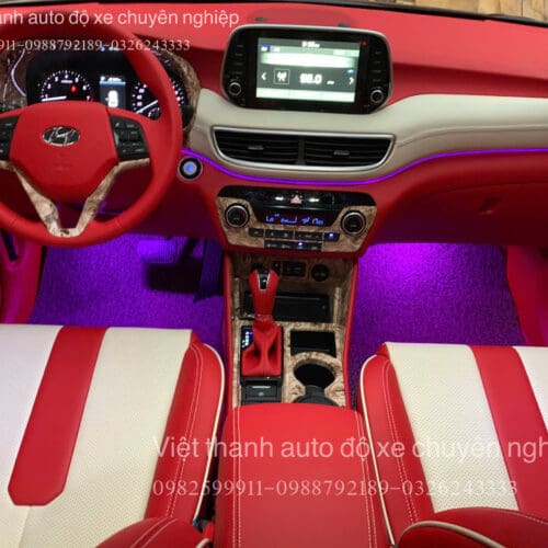 z6369193966366_c39918d4579a53e3b7b8db3351939d23 Hyundai Tucson "Lột Xác" Đẳng Cấp Với Nội Thất Đỏ Trắng & Trần Sao Lung Linh Tại Việt Thanh Auto